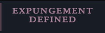 Iowa Expungement Defined
